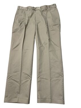 Jos. A. Bank Travelers Collection Tailored Fit Men's Pleated Cuffed Chino Pants